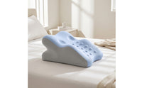 Prone Pillow Breathable Wedge Pillow with Contoured Surface Compact Support Cushion for Readers