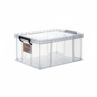 sturdyDuty Stackable Container Easy to Clean Storage Box Snap Lid for vehicle Owners