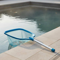 Deep Bag Pool Net Heavy Duty Debris Skimmer Rake Easy Scoop Rim for Poolside