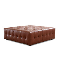 Black Tufted Cube Stool Minimalist Design Ottoman Square Shape Multi-Functional for Homeowners, Renters, Walk-in Closet, Bedroom
