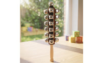 Handbell with 25 Bells Rhythmic Bell Comfortable Percussion Instrument for Children, Teachers, Classroom, Home Play