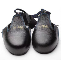 Shock-Absorbent Resistant Visitor Safety Shoe Cover Easy to Slip on Steel Toe Shoe Cover Reusable Steel Toe Overshoe Long-Lasting for Worksite