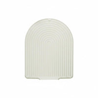 Curved Kitchen Mat Easy to Clean Silicone Draining Mat Flexible Drainage Pad