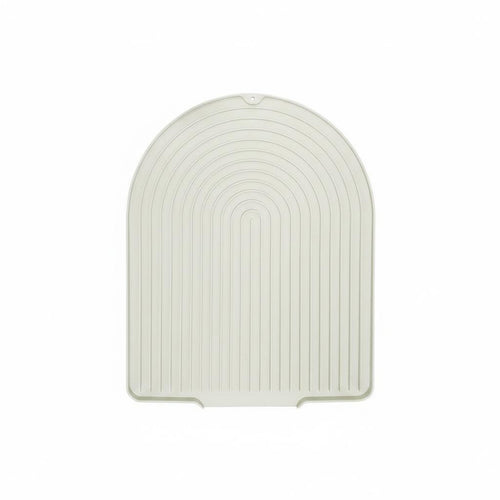 Curved Kitchen Mat Easy to Clean Silicone Draining Mat Flexible Drainage Pad