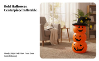 Inflatable with Witch Hat