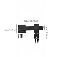 Barn Door Latch Rust Resistant Sliding Door Latch Resistance