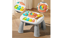 Easy-to-Clean Multifunction Activity Table Interactive Plastic Activity Table Toddler Furniture Kids for Toddlers