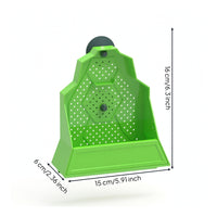 Wall-Mounted Reptile Feeder Escape-Proof for Terrarium, Vivarium
