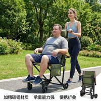 批发多功能儿童手推车可便携折叠椅可躺高承重成人户外旅行代步车