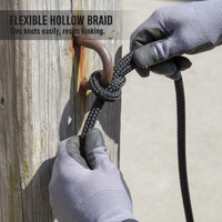 PP Polypropylene Hollow Braided Rope for Drawstrings and Handles
