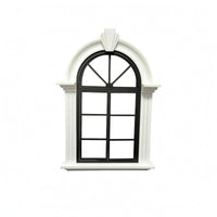 Miniature Window Scene Tabletop Lattice Window Prop Openable
