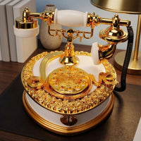 Retro Telephone Melody Box Batterybattery-Less Rotary Phone Melody Box Vintage