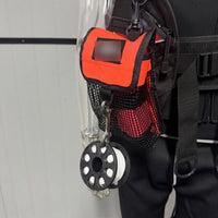 Scuba Diving Finger Spool Compact Dive Spool with Double Hook Snap Sturdy for Marker Buoy Deployment