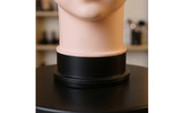 Smooth Surface Bald Female Mannequin Head Easy to Use Female Display Head Long-Lasting for Makeup Artists, Salon