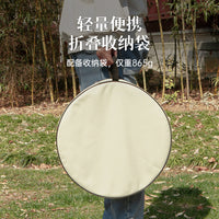 户外铝合金折叠桌子便携式小圆桌可升降桌椅野营露营自驾装备用品