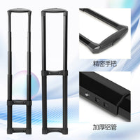 Aluminum Alloy Thickened Cosmetic Case with Built-in Telescopic Handle