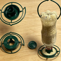 Bottle Top Bird Feeder Easy to Install Plastic Bird Feeder Environmentally