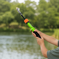 Verdant Childrens Fishing Rod, 1.2m Fishing Set for Kids with Reel & Line, Junior Fishing Kit for Micro Aquatic Animals