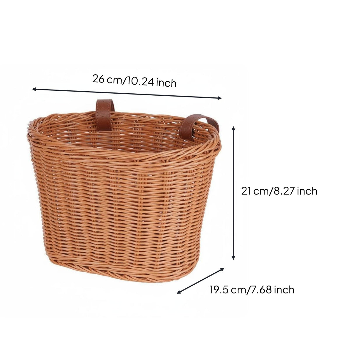 Large Capacity Electric Bike Rear Basket Lightweight Detachable Bike Basket Multipurpose for Commuting