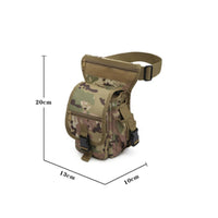 Waist Hip Pack with Leg Strap Outdoor Thigh Pack Adjustable Thigh-Mounted Bag Bag for Journeyers, Campers, Hiking, Trekking, Camping