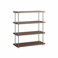 Makeup Organizer Shelf Retro Design 3-Tier Shelf Rack Accessible Design for Desk