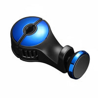 Multifunctional Headrest Hanger Hook Non-Slip Design 2 in 1 Car Seatback Hook Heavy Duty Back Phone Holder for Ride Hailing Drivers, Road Trips