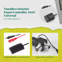 Sensor faucet controller saves water