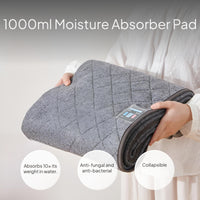 Moisture Absorbing Tatami Mattress, Foldable Dehumidifying Pad