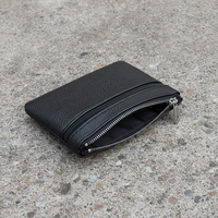 Minimalist Keychain Coin Purse for Men and Women, Multi-layer Zipper Card Holder Wallet
