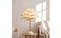 Corded Rose Lamp Button-Switch Flower Lamp Romantic Sculptural for Bedroom, Reading Corner