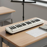 Easy to Carry 37-Key Melodica Beginner Friendly Student Melodica Clear Sound Portable Keyboard Wind Instrument Lightweight for Students, Beginners, Practice