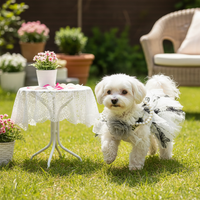 Pet Dog Wedding Dress Lace Tutu Skirt for Small Dogs