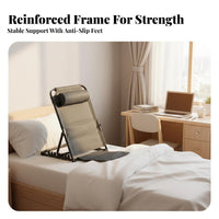 Adjustable Backrest Frame Non-Slip Base Adjustable Backrest Lounger for Students
