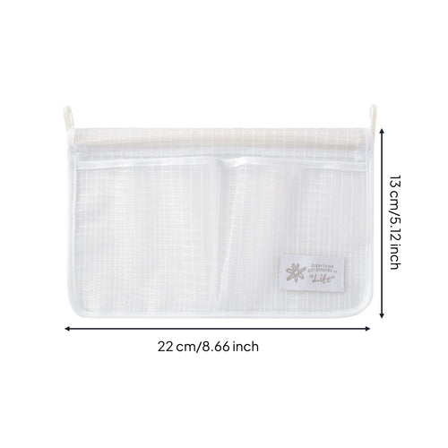 Hanging Refrigerator Bag Double Pocket Fridge Door Organizer Pouch for Kitchen