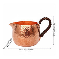 Gongfu Brew Fairness Vessel Vintage Design Side Handle Brew Pitcher