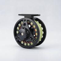 Quick Release Fly Fishing Reel with Line Sturdy Fly Reel with Line Lightweight Corrosion-Resistant for Anglers