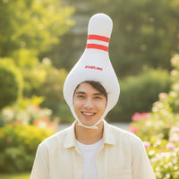 Padded Costume Head Cover Funny Soft Fabric Costume Hat Quirky Headpiece Cozy for Stage Performances