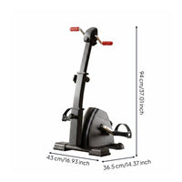 Arm and Leg Exerciser Low Gentle Rehab Pedal Bike Stable Base for Elderly