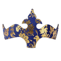 Shiny Venetian Mask Embossed Eye Mask with Elastic Strap Lightweight Textured for Masquerade Ball, Costume Party, Theater