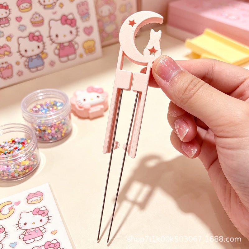 Pink / Double Needle