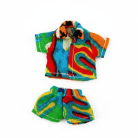 OB11 Doll Outfit 1/12 Scale Doll Clothes Set Printed Pattern for Hobbyists