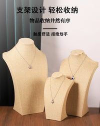 批发项链展示架人像模特首饰架颈模柜台陈列道具项链架子珠宝展示