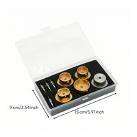 Watch Movement Holder Set Adjustable Movement Holder Set Compact Watchmaking Tools for Watchmakers, Hobbyists, Workshop