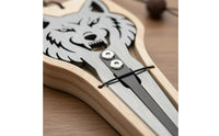 Wooden Storage Case Stainless Steel Jaw Harp Long-Lasting Jew's Harp Lightweight for Meditation