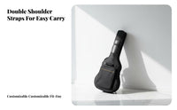 41 Inch Guitar Bag Waterproof Acoustic Guitar Case Water-Resistant Long-Lasting for Travel, Performance
