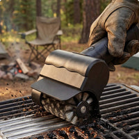 Cordless Electric Grill Brush Detachable Head Rechargeable Bbq Brush Black