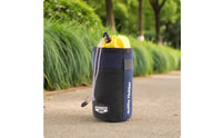 Bike Water Bottle Holder with Mesh Pocket Cylindrical Handlebar Bottle Holder Portable for Commuters, Commuting
