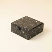 Glass Lid Jewelry Box Celestial Jewelry Box with Lid Elegant for Dresser, Bedroom