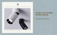 Dimmable LED ceiling spotlight
