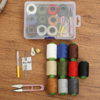 Sewing Thread and Tools Box Long-Lasting Hand Sewing Kit for Home